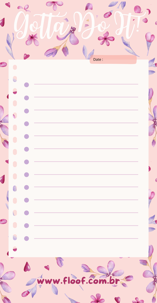 Mini Bloco - GOTTA DO IT