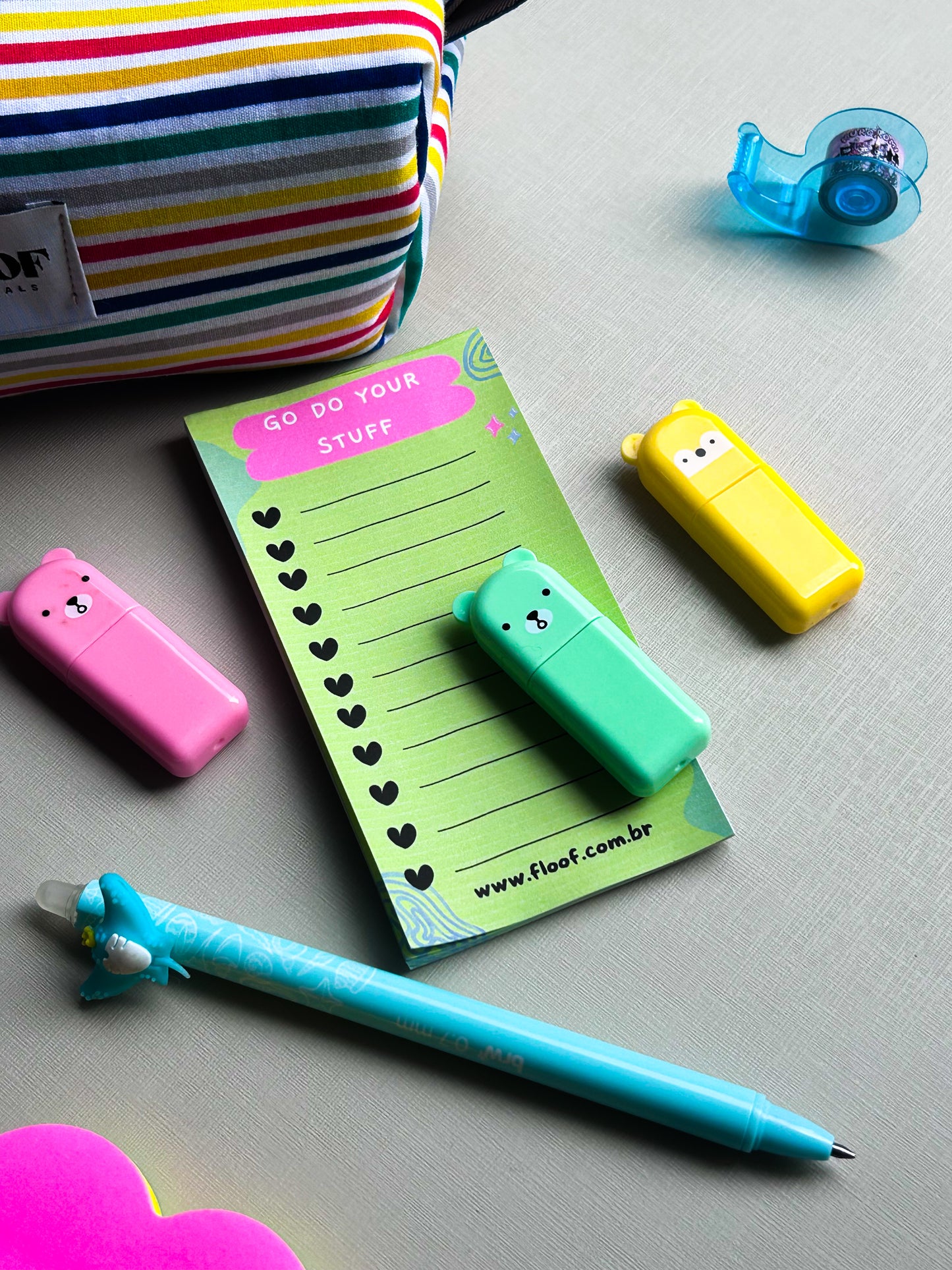 Mini Bloco - GO DO YOUR STUFF