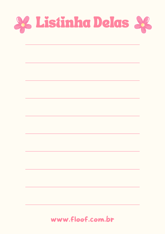 Bloco A6 - LISTINHA