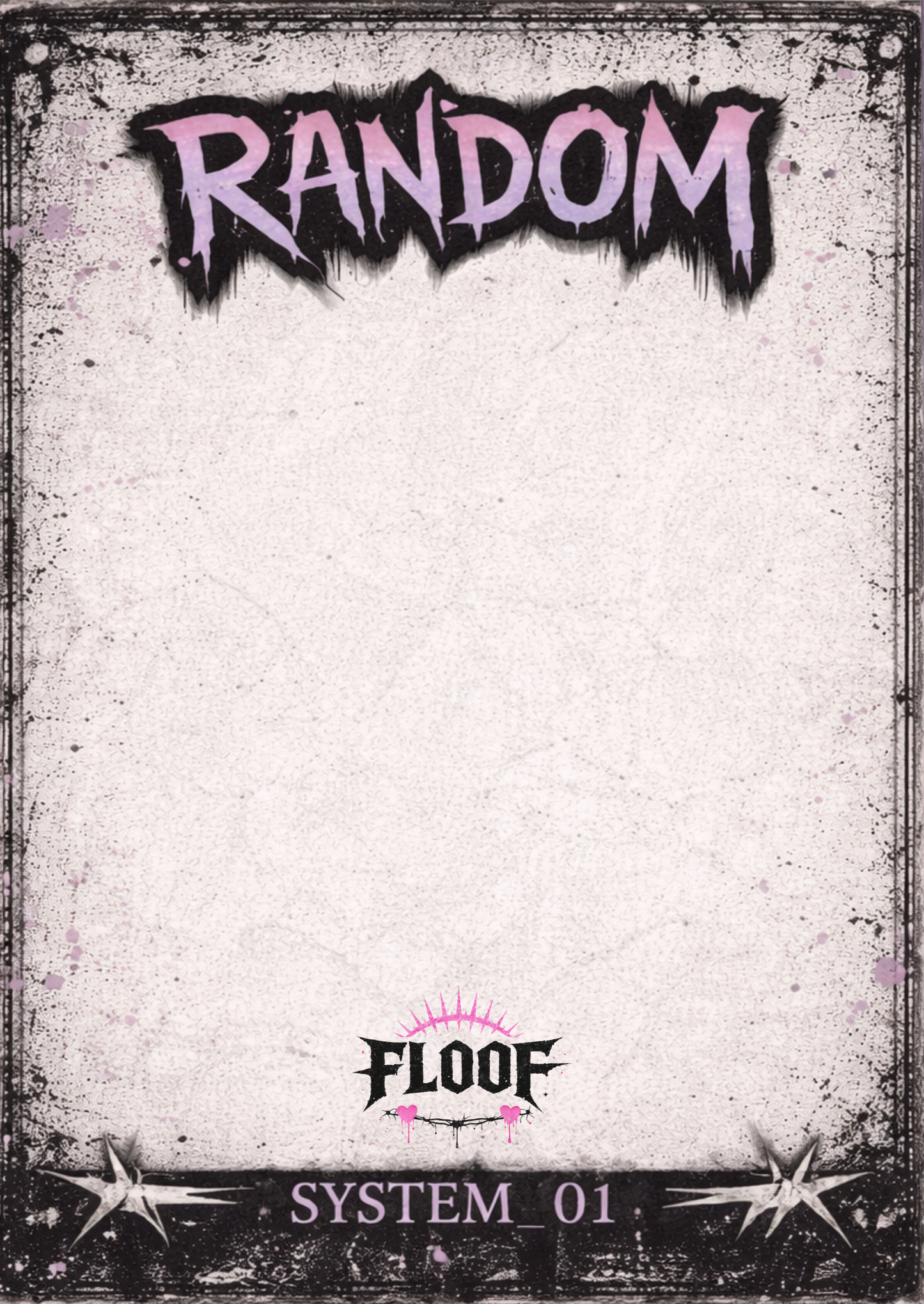 Bloco A5 RANDOM - tiragem limitada