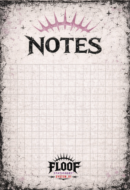 Bloco A5 NOTES - tiragem limitada